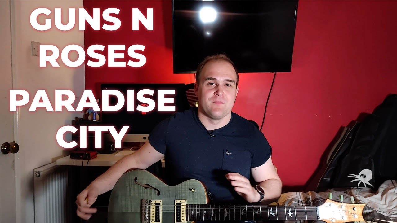 Guns N Roses – Paradise City Intro Guitar Tutorial