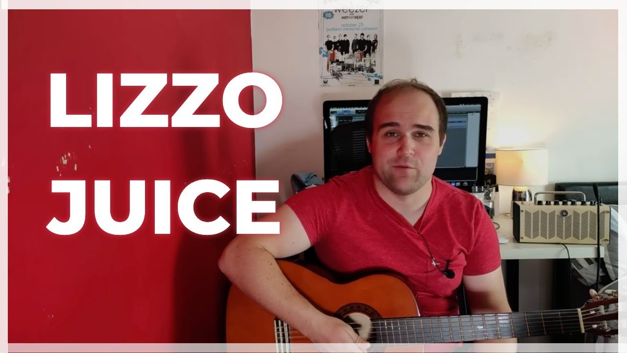 Juice – Lizzo Guitar Tutorial | 5 chord track! Funk Pop