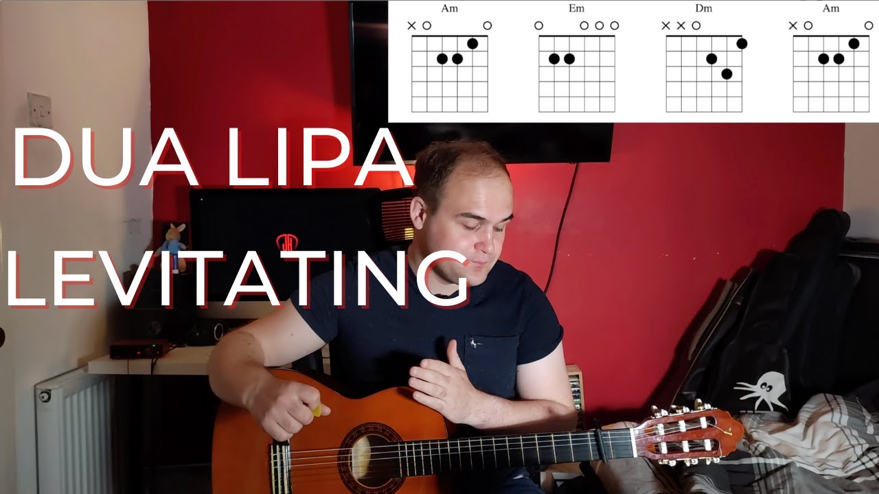 Levitating – Dua Lipa Guitar Tutorial – 3 chord song!