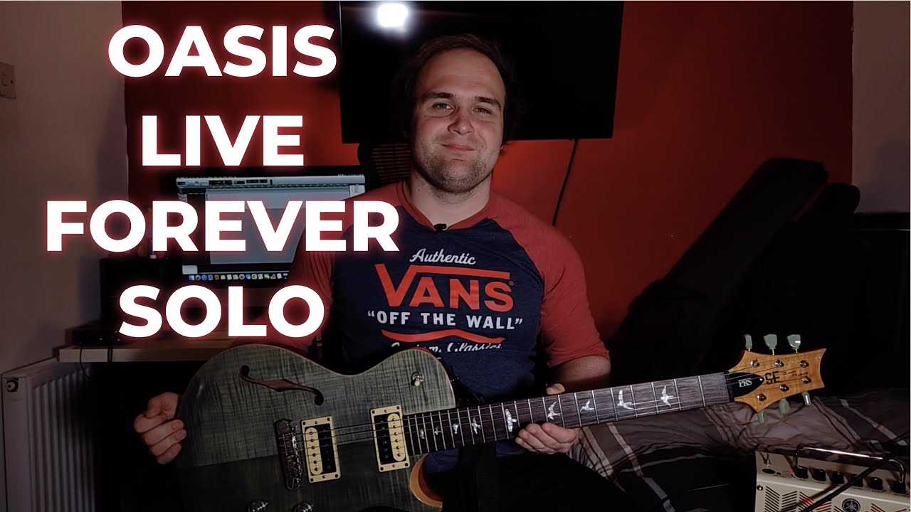 Oasis – Live Forever Solo Guitar Lesson