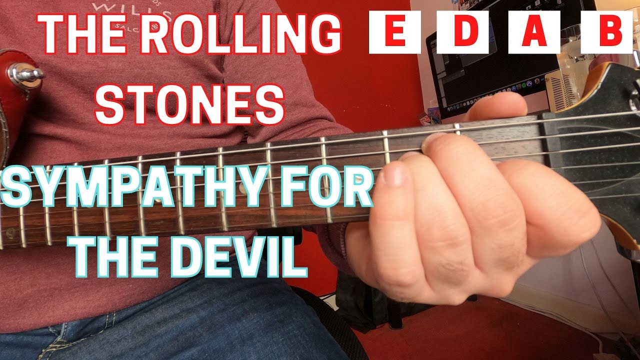 How to play Sympathy For The Devil by Rolling Stones on Guitar!