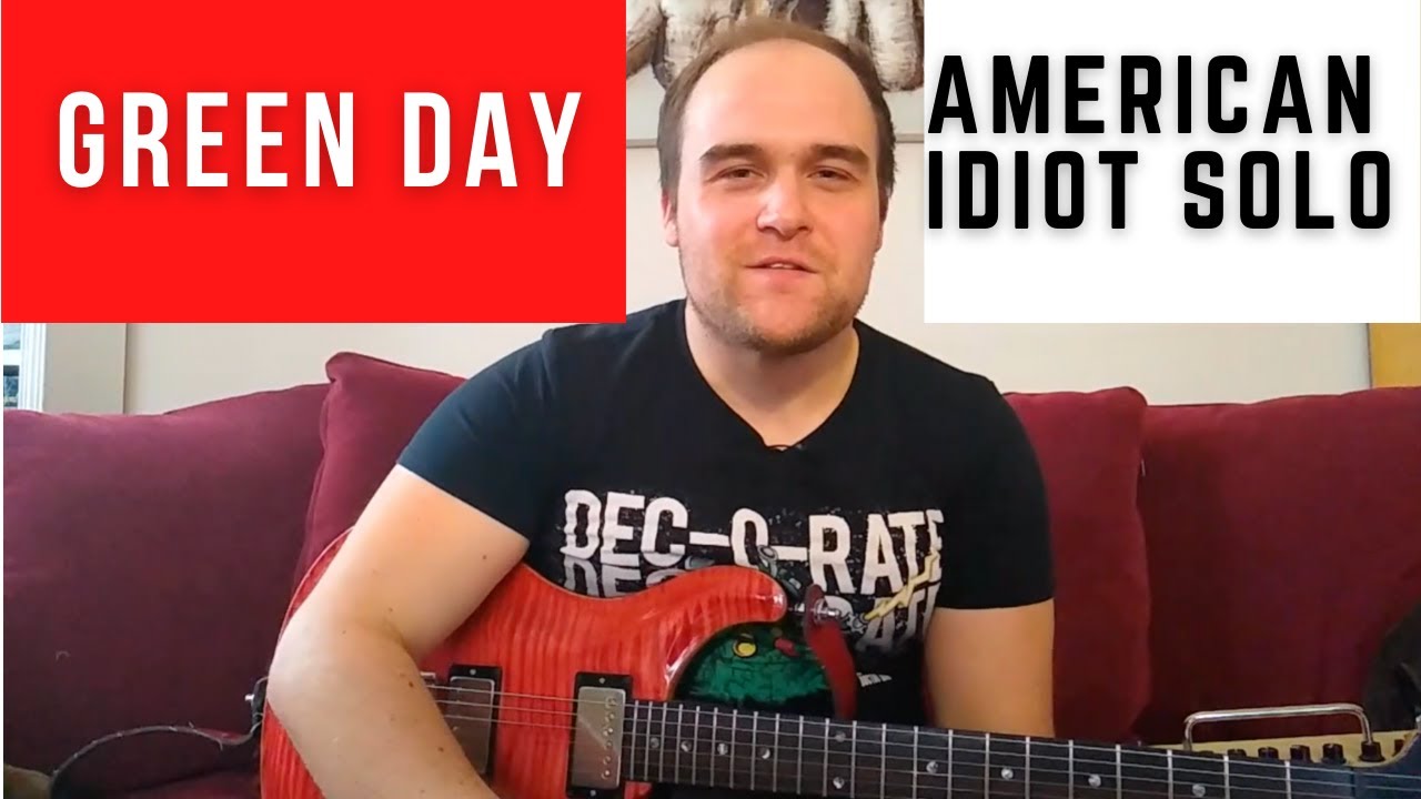 American Idiot Solo – Green Day Guitar Lesson