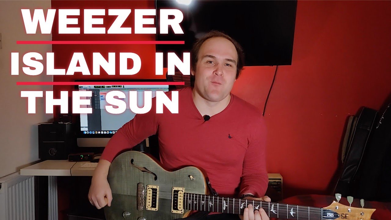 Weezer – Island In The Sun Guitar Lesson + SOLO