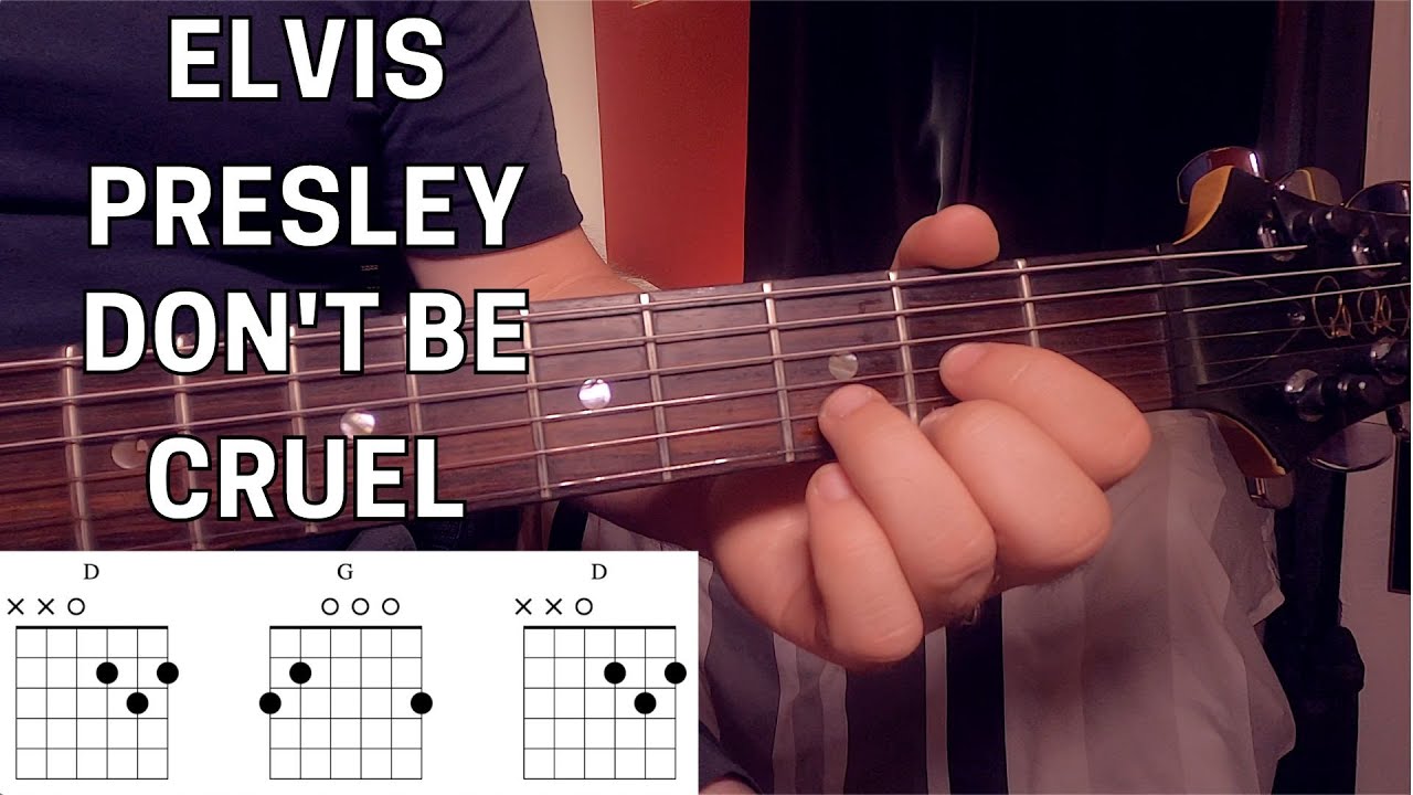 Elvis Presley – Don’t Be Cruel Guitar Lesson