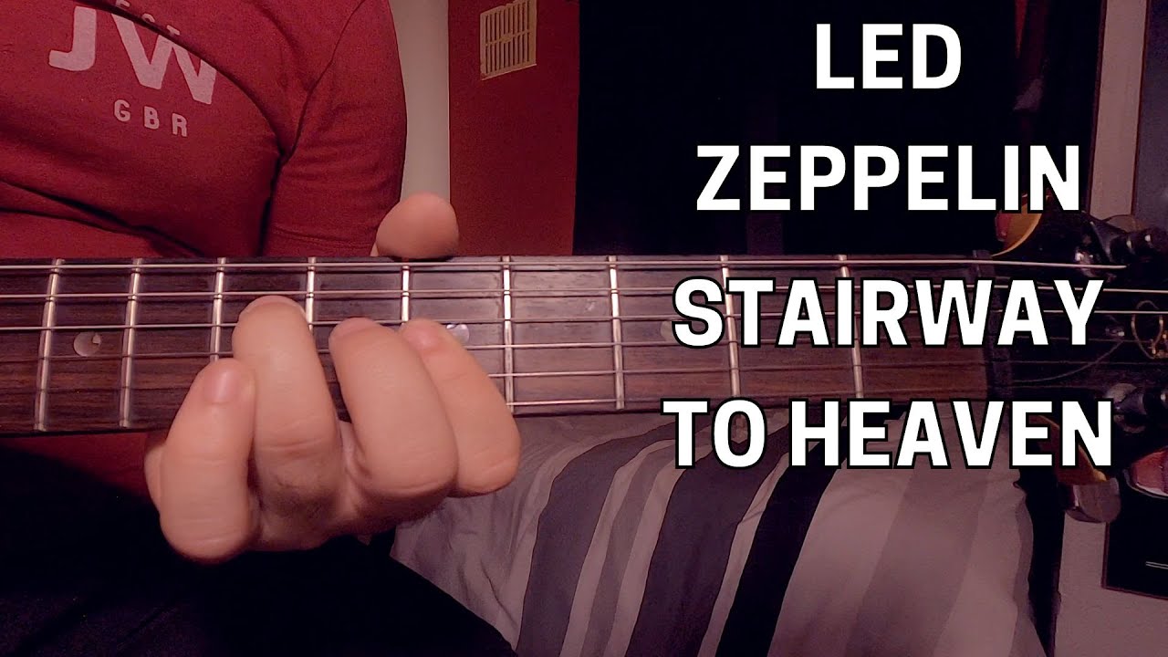 How To Play Stairway To Heaven Intro On Guitar