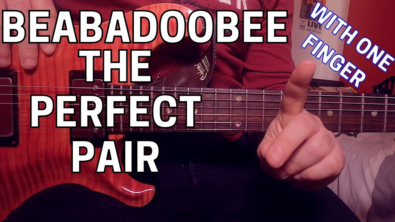 The Perfect Pair’ by Beabadoobee With ONE FINGER Guitar Tutorial!