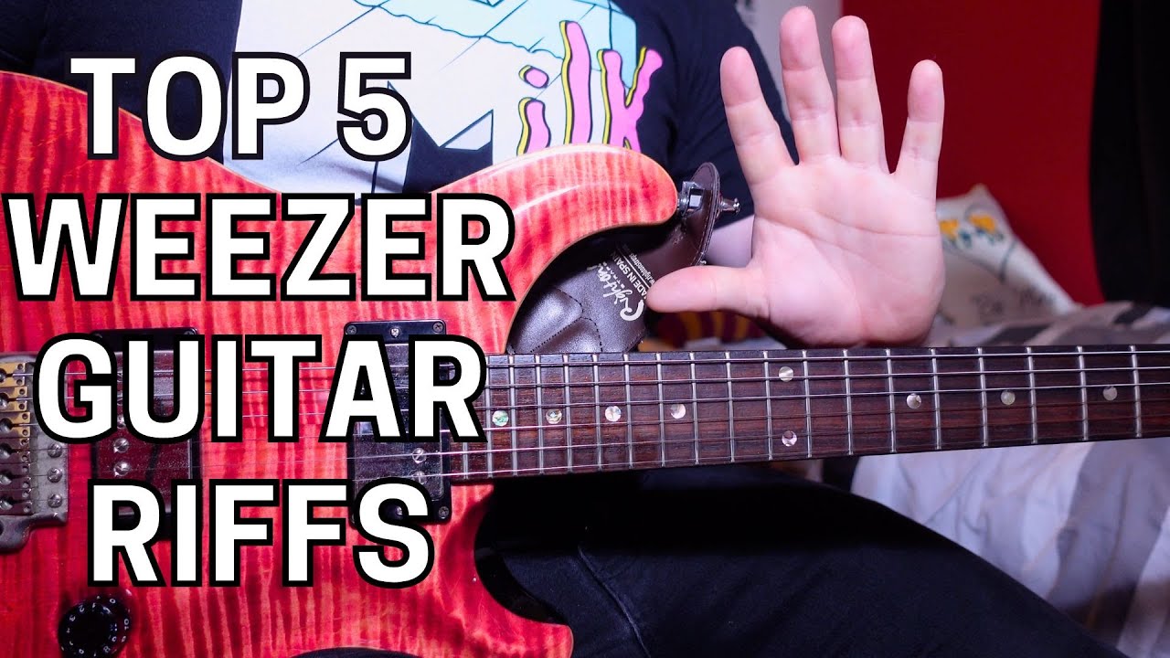 Top 5 Weezer Riffs On Guitar!